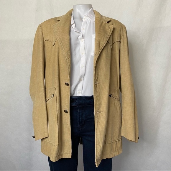 Vintage Other - Vintage Brad Whitney Carmel Bu The Sea Corduroy by Crompton Blazer